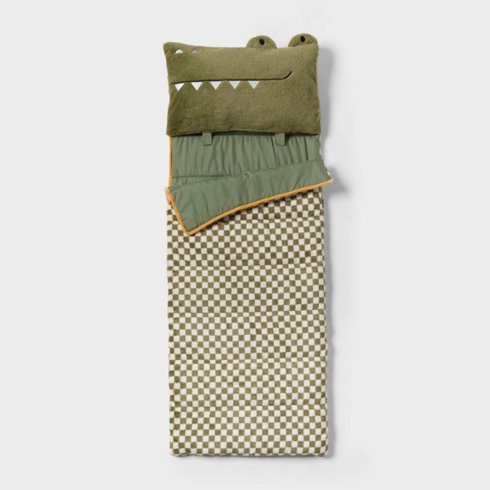 Alligator Kids' Sleeping Bag - Pillowfort